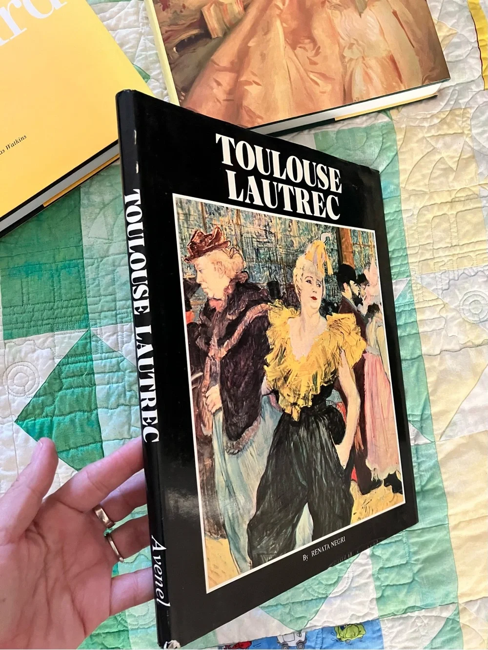 Toulouse-Lautrec Art Books coffee table books - Black Cover